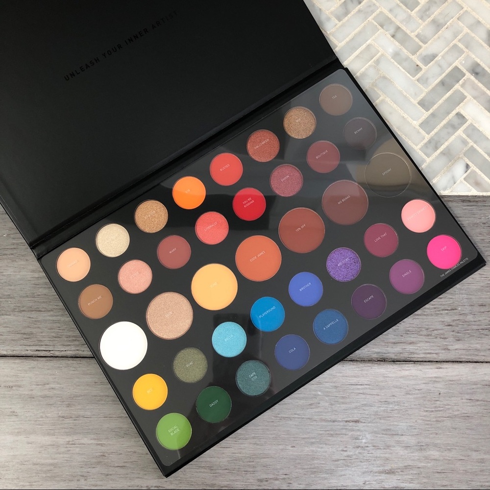 NEVER USED Morphe X James Charles Palette